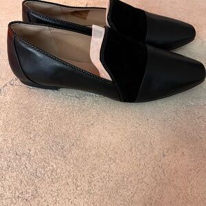 Rockport Women's Black Leather Loafers size 10 M